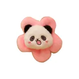 Цветочный Панда Голова [Розовый]