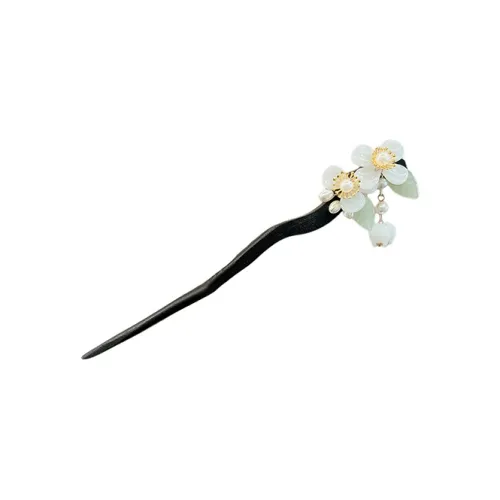 Pink Empress Wood Шпильки для волос Женские