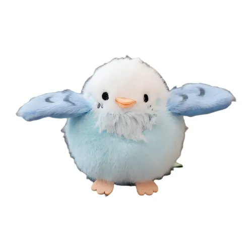 Lv Fielder Милый Магнитный Плечо Bird Куклы Плюшевый Брелок 13 см Рекомендуемая Высота