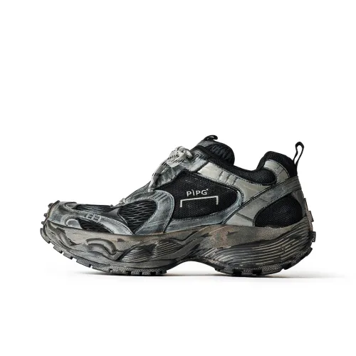 PIPG Low Top Черные Унисекс