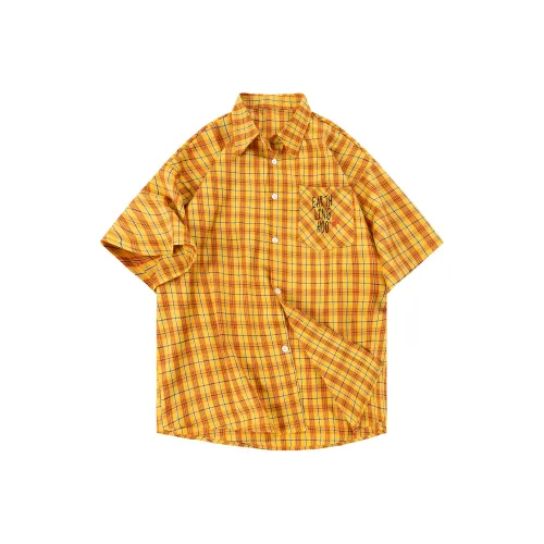 TESTUNG Orange Unisex Рубашки