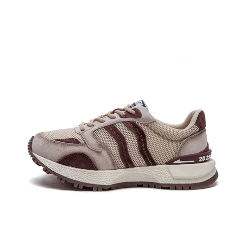 PLO CART Дышащий Легкий Увеличивающий Высоту Низкий Топ Кроссовки с Толстой Подошвой Женские