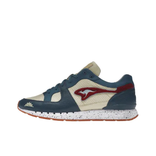 KangaROOS Повседневный Низкий Топ Зеленый Желтый Мужской