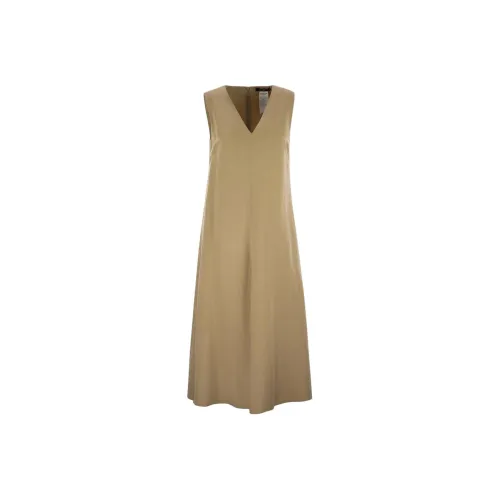 WEEKEND MaxMara Без рукавов Платье Женское Бежевое
