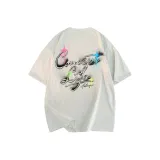 Бело-серый вереск [100% хлопок, плотный]