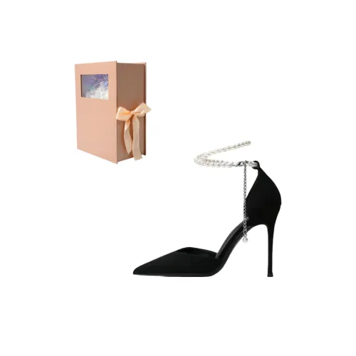 ANGEL BOY Узкий каблук Высокие каблуки Женские Черный