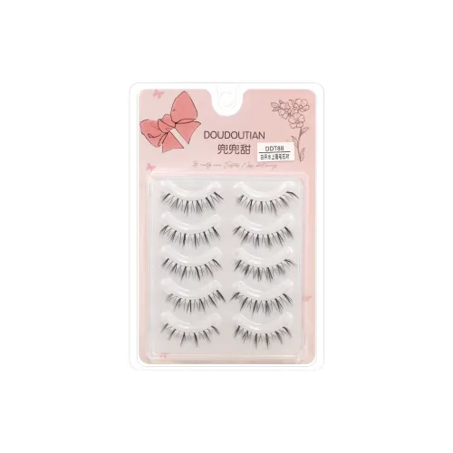 DOUDOUTIAN Белый Вода Натуральный Клей Бесплатно Искусственные ресницы Подсолнух Демон