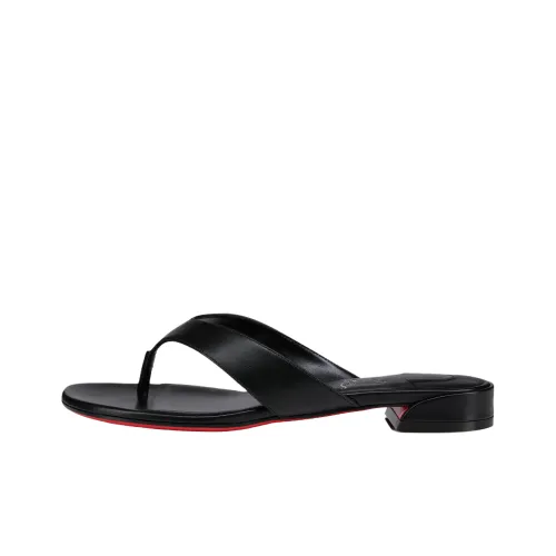 Christian Louboutin Шлепанцы Черные Женские