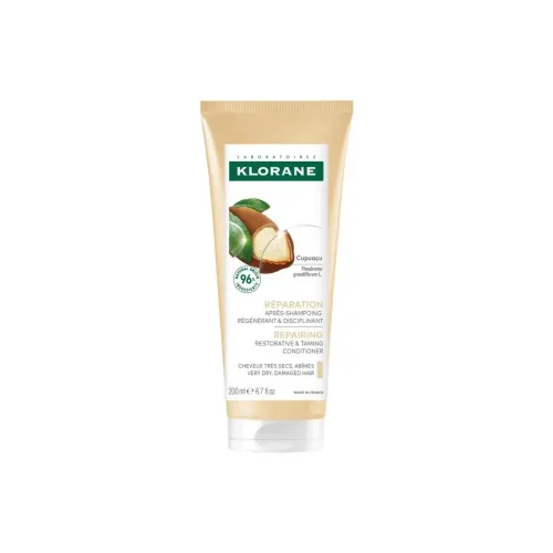 Кондиционеры для волос KLORANE Nourishing и Smooth придающие объем и пышность разглаживающие 200 мл