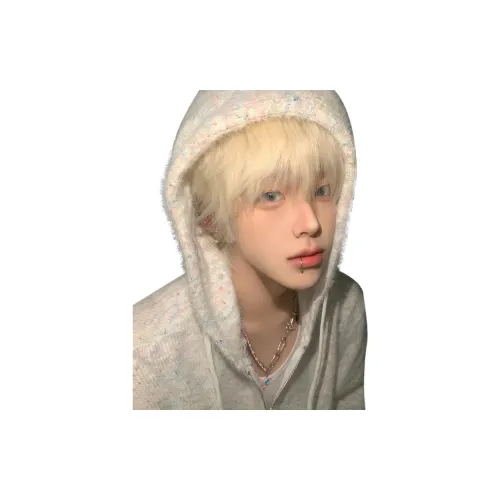 GLUNA Белый золотой Парики Японский стиль Тиби Молоко Собака Дифференциальный Crush Кепка