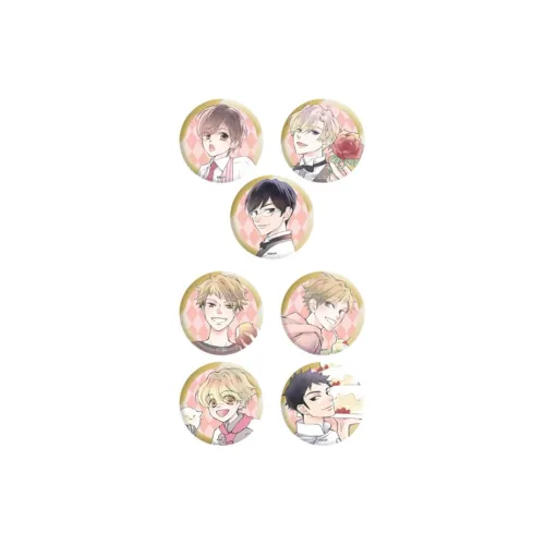 March·Monster Ouran Старшая школа Host Клуб CAFE Коллаборация CAFE Коллекция Персонаж Значки