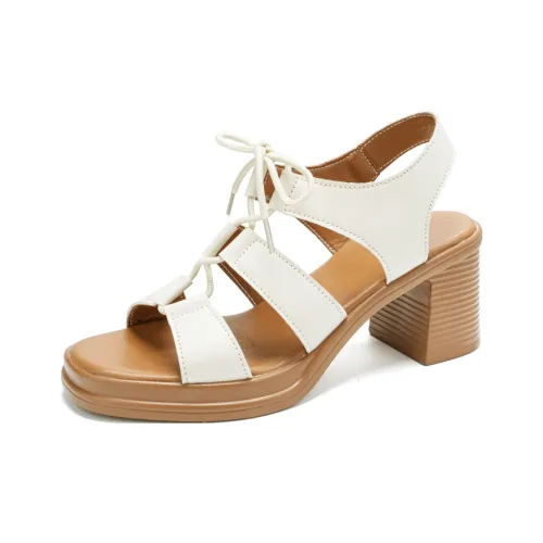 Сандалии в римском стиле Reivanti Женские Коричневые