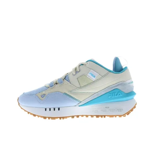 FILA Renno N Generation Low Топ Повседневная обувь Женская Бежевая Синяя