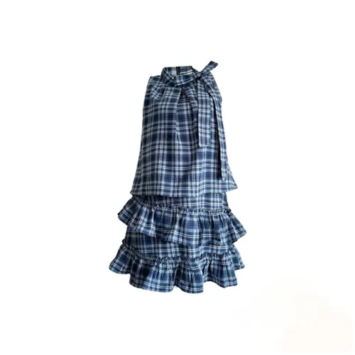 DOSOHEB Без рукавов Платье Женское