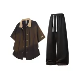 Polar Black Shirt + Black Pants  
Полярный Черный Рубашка + Черные Штаны