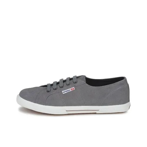 SUPERGA Устойчивые к истиранию низкие кроссовки для скейтбординга унисекс серого цвета