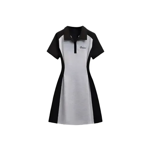 ABBY GODDESS Короткое платье с короткими рукавами женское