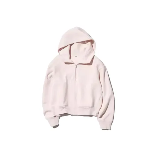 UNIQLO Пастельно-розовые Женские Свитшоты