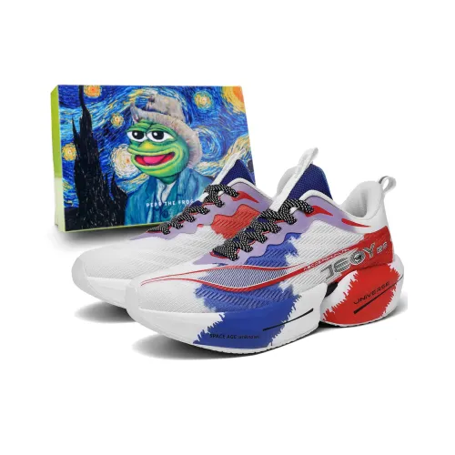 Пепе Фрог Амортизация Устойчивый к истиранию Легкий Низкий Топ Беговые кроссовки Унисекс