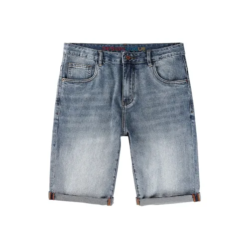 JUCY JUDY Синий Унисекс Джинсовые шорты