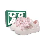 Бежево-розовая коробочка с бантиком