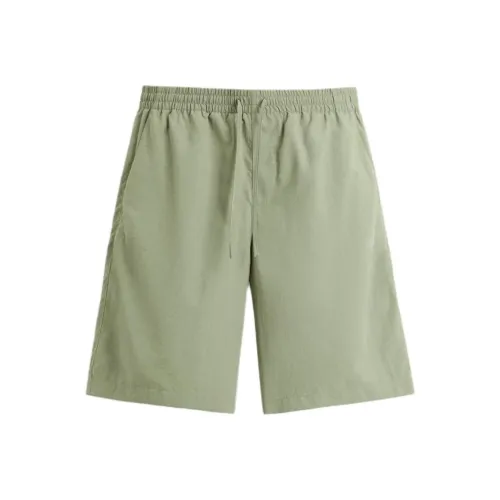 ZARA Medium Green Men's Casual Shorts ZARA Средний Зеленый Мужские Повседневные Шорты