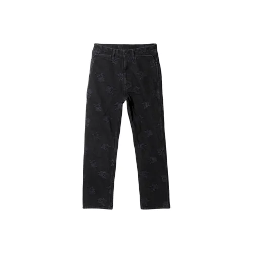 Needles Черные Унисекс Джинсы