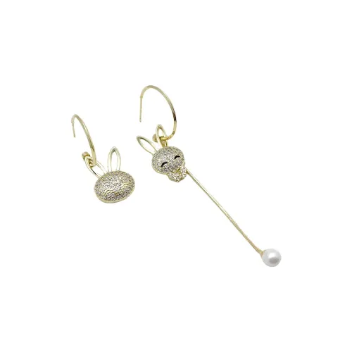 SHUANGSHENGLIAN Copper Серьги Женские