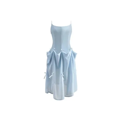 SY Детский синий Женские Слиплатья