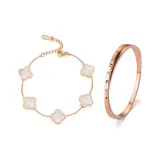 Романтическая коллекция "Четырехлистный клевер" (белый)