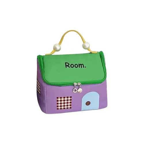 LIANXIANGKE Little House Дофаминовая одежда Косметички Большой объем Разделенная MULTI Layer Портативный