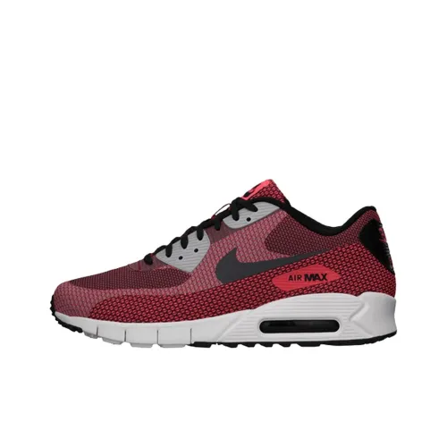 Nike Air Max 90 Low Топ Повседневные Беговые Кроссовки Унисекс Красный