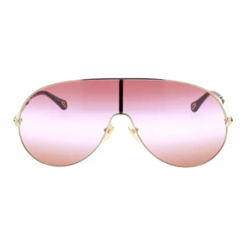 UENO Eyewear Металл Aviator Солнцезащитные очки Женские Золото