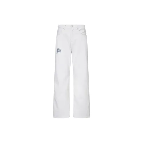 MISS FLY Двойная пряжа Серый Унисекс Джинсы