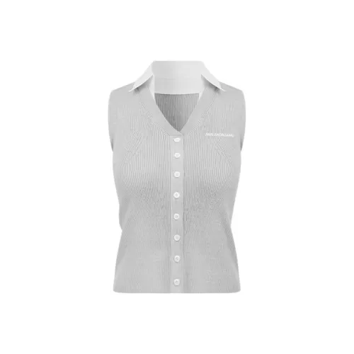 Ann Andelman Серые Женские Майки