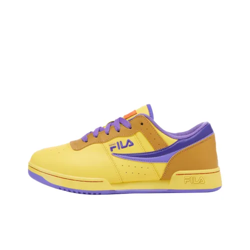 FILA Original Fitness Low Топ Скейтборд Кроссовки Мужские Желтые