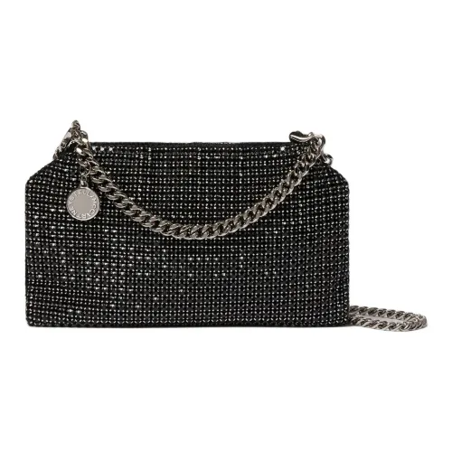 Stella McCartney Falabella Crystal Tote Bag Сумка для покупок Сумка через плечо Мини Сумка Женская Черная