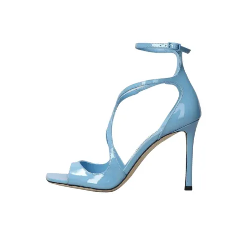 Jimmy Choo Azia One Strap Sandals 9,5cm Women's Blue Джимми Чу Азиа Один Ремешок Сандалии 9,5см Женские Синие