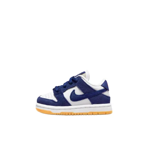 Nike Dunk SB Pro Slip-on Устойчивый к истиранию Низкий Топ Скейтборд Кроссовки Темно-Королевский Синий Младенец и Малыш