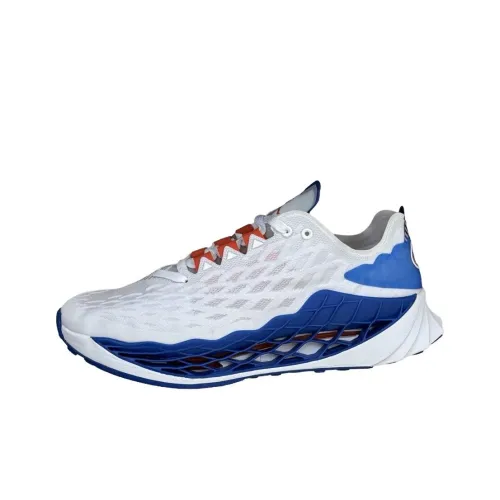 Джордан Zoom Trunner Ultimate противоскользящие устойчивые к истиранию низкий топ беговые кроссовки унисекс белый и синий