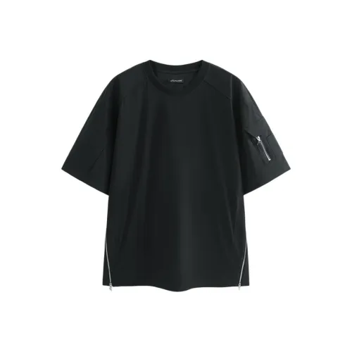 PEACEBIRD MEN Черный 1 Унисекс Футболка