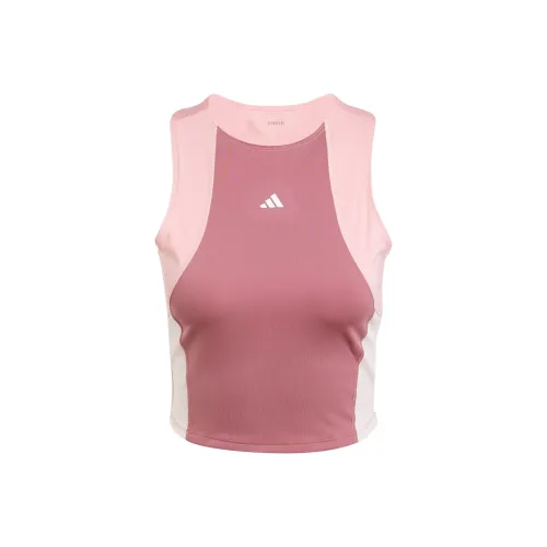 Adidas Майка Женская Темно-Красная