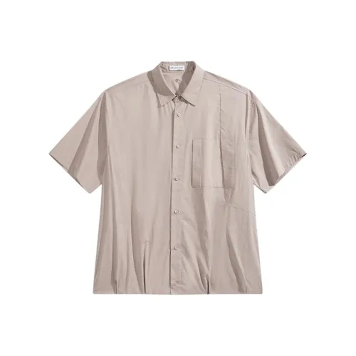 PEACEBIRD MEN Персиково-розовый 1 Мужская рубашка