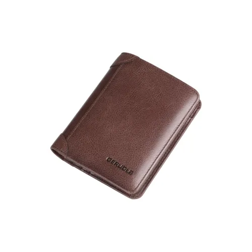 Gorora Коровья кожа Держатель для карт Стандартный Мужской Многоцветный