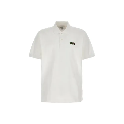 LACOSTE Collaboration Белая Мужская Поло