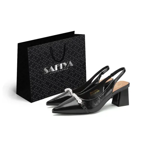 Safiya Грубый каблук One Ремень Сандалии Женские