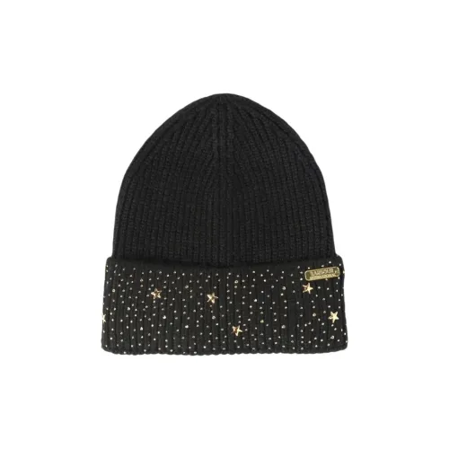 BARBOUR Полиэстер Акрил Шапки-бини Женские Черный