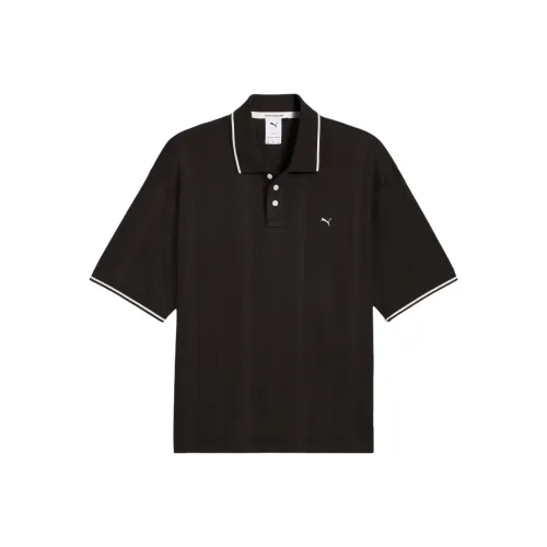 PUMA MMQ Поло Мужское Черное