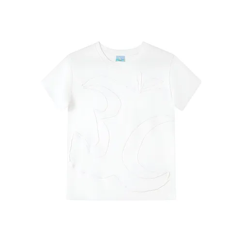 Crying Center Комплект с короткими рукавами T-рубашка Женская Пыльно-синий