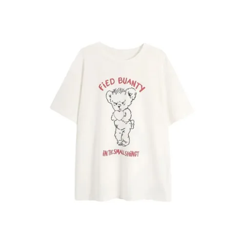 DANCANG Свободный крой Повседневный Большой размер Короткий рукав Т-рубашки Женские